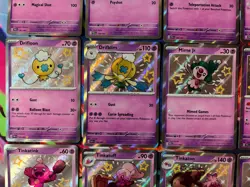 Pokemon Paldean Fates Lot of 21 Baby Shiny Psychic Cards - Image 5