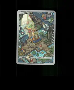 FAN-ART READ DESCRIPTION BELOW HOLO BUIZEL Card BUIZEL Pokemon Card p1 - Image 1