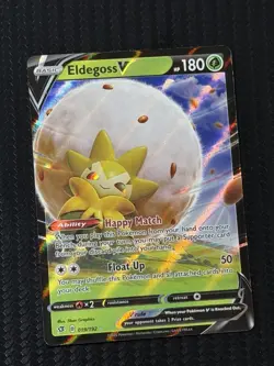 Eldegoss V 019/192 S&S: Rebel Clash (Ultra Rare) Mint/NM Pokemon Card - Image 1