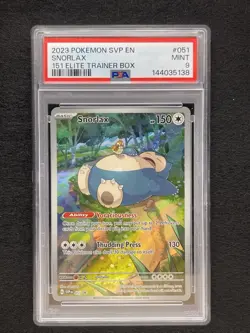 Snorlax 051 Sv: Scarlet & Violet Promo Cards Holo - Image 1