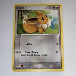 Pokemon Eevee 013/017 POP Series 3 Common Regular Basic Card 50 HP - Image 1