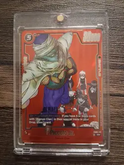 (Piccolo Jr) FB06-113 Alt Art SB01 Dragon Ball Super card Manga Red Fusion World - Image 1