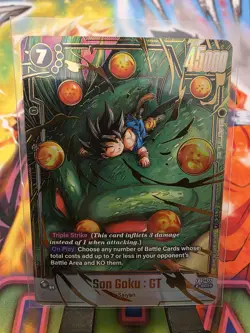 Son Goku: GT FB07-122 Alternate Art Wish for Shenron Dragon Ball Super Card Game - Image 2