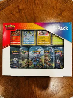 NIB Sealed Pokemon TCG Sinnoh Stars 5 Mini Tins + 4 Promo Cards Costco Exclusive - Image 1