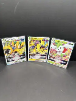 Pokemon VSTAR Holo 3 Card Lot – Regigigas, Zeraora, Shaymin NM - Image 1