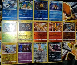 Yellow Border Pokemon Tcg Cards Lot Of 13 Holo/Reverse Holos - Image 1