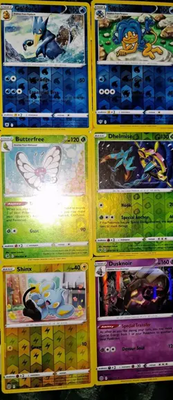 Yellow Border Pokemon Tcg Cards Lot Of 13 Holo/Reverse Holos - Image 2