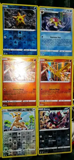 Yellow Border Pokemon Tcg Cards Lot Of 13 Holo/Reverse Holos - Image 3