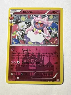 Diancie RC22-32 Generations: Radiant Collection Holo Pokemon TCG Awesome Card - Image 1