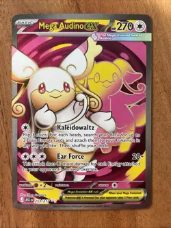 Pokemon TCG Mega Audino Ex 253/217 Ascended Heroes Ultra Rare NM Card - Image 1