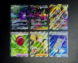 Pokemon Full Art Card Lot Destined Rivals & Mega Evolution - Image 1
