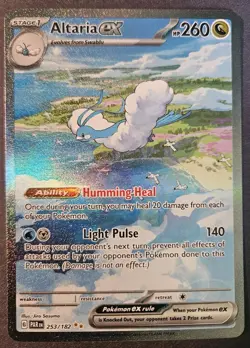Altaria EX 253/182: SV04 Paradox Rift Holo Card Near Mint Condition Fast Ship - Image 1