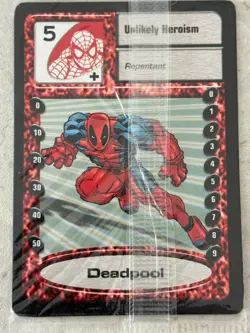 1998 PROMO MARVEL SUPER HEROES ADVENTURE GAME CARD SAGA TSR RULES - Image 1