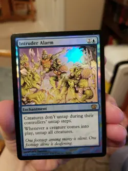 FOIL Intruder Alarm - 8th Edition - Foil - Magic the Gathering - NM - Image 1
