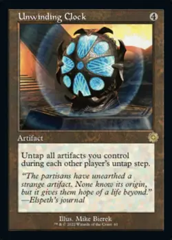 Unwinding Clock (Retro) [The Brothers' War Retro Artifacts] Near Mint - Image 1