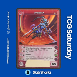 2008 CHAOTIC BEYOND THE DOORS LYSSTA ULTRA RARE CREATURE 1ST EDITION - Image 1