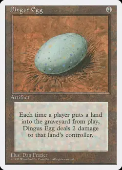 Dingus Egg [Fourth Edition] Moderately Played - Image 1