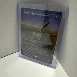 Sword of Feast and Famine (Borderless) Universes Beyond: Assassin's Creed Foil - Image 1