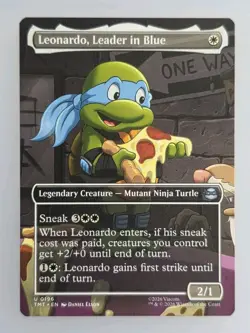 Leonardo, Leader in Blue (Borderless) Teenage Mutant Ninja Turtles Regular - Image 1