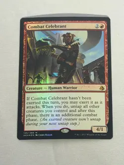 MTG FOIL Combat Celebrant Amonkhet Magic the Gathering - Image 1