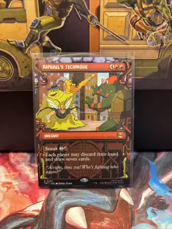 Raphael's Technique (Showcase) Teenage Mutant Ninja Turtles Regular - Image 1