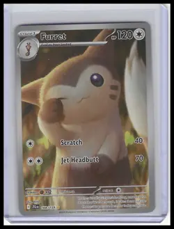 Pokemon SV09: Journey Together #168/159 Furret FREE SHIPPING (US Only) - Image 1