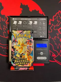 VERY HEAVY! GOD PACKUUU 22.82g Ascended Heroes Pokemon TCG Booster (SEALED) - Image 1