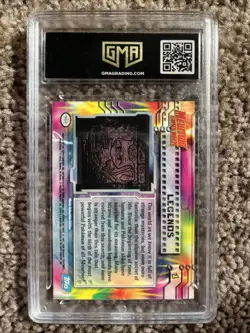 1999 Tops Pokemon Legends #1 Movie Animation Edition Mewtwo Strikes Back GMA 7 - Image 2