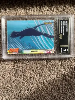 1999 Tops Pokemon Legends #1 Movie Animation Edition Mewtwo Strikes Back GMA 7 - Image 4