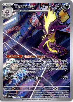 🌛🌙 Toxtricity 103/094 Me02: Phantasmal Flames Holo Pokemon TCG Pack Fresh 🌛🌙 - Image 1