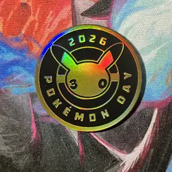 Pokemon TCG Pikachu Pokemon Day 2026 Promo And Coin Collectible - Image 4
