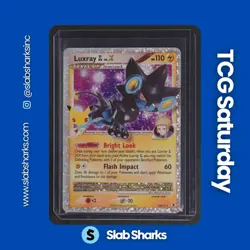 2021 POKEMON SWORD & SHIELD CELEBRATIONS #109/111 LUXRAY LV.X CLASSIC COLLECTION - Image 1