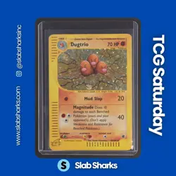 2002 POKEMON EXPEDITION SET #10/165 DUGTRIO HOLO - Image 1