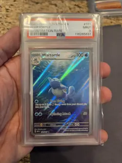Wartortle #171/165 - 2023 Pokemon MEW EN 151 - PSA 9 - Image 1