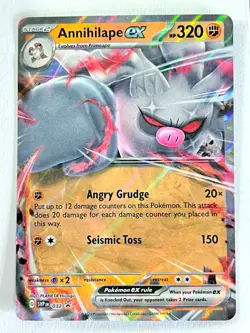 Annihilape ex SVP 032 Black Star Promo Rare ex Box - Pokemon TCG - Near Mint NM - Image 1
