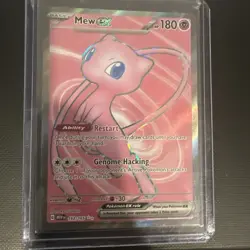 Pokemon TCG Mew ex Scarlet & Violet-151 193/165 Holo Ultra Rare - Image 1