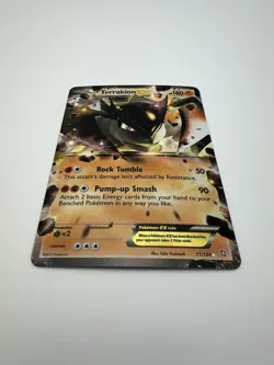Pokemon TCG • Terrakion EX • B&W Dragons Exalted 71/124 • NM Rare Holo - Image 4