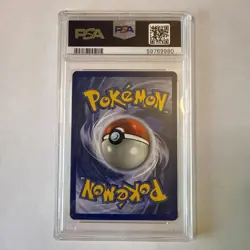 1999 Pokemon the First Movie Dragonite #5 WB Stamped Black Star Promo PSA 10 - Image 2