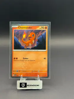 Charmander (Cosmos Holo) Pokemon Scarlet & Violet Promo 47 Promo Near Mint - Image 1