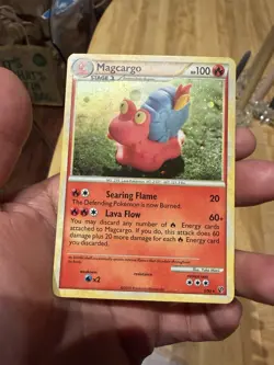 Magcargo Holo 6/90 NM Undaunted Rare 2010 Pokemon Swirled Up - Image 3