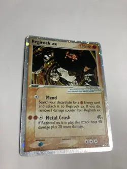 Pokemon Regirock ex 99/106 EX Emerald Holo NM- - Image 1