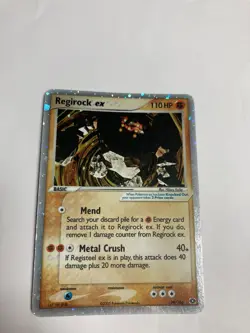 Pokemon Regirock ex 99/106 EX Emerald Holo NM- - Image 2