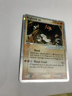 Pokemon Regirock ex 99/106 EX Emerald Holo NM- - Image 3