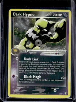 2004 Pokemon EX Team Rocket Returns Dark Hypno Holo #6/109 - Image 1