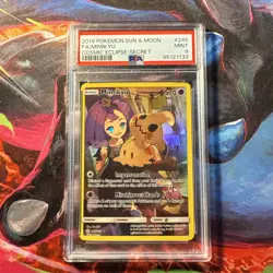 2019 POKEMON SUN & MOON COSMIC ECLIPSE SECRET #245 FULL ART/MIMIKYU PSA 9 - Image 1