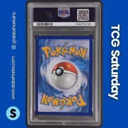 2016 POKEMON SM BSP FIGURE COLLECTION #SM201 RESHIRAM & CHARIZARD TAG TEAM PSA 7 - Image 2