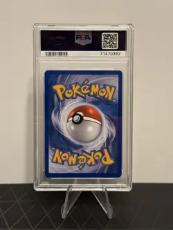 2010 POKEMON HEARTGOLD & SOULSILVER UNDAUNTED PRERELEASE #17 LEAFEON-HOLO PSA 8 - Image 5