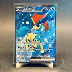 KELDEO EX 159/086 WHITE FLARE POKEMON ENGLISH (FULL ART, NM) - Image 1