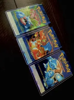 Pokemon Base Set Booster Packs English Venusaur Charizard Blastoise - Image 1