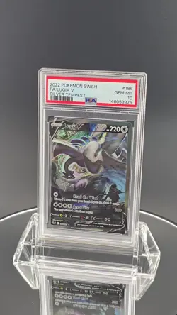 2022 POKEMON SWORD & SHIELD SILVER TEMPEST #186 FULL ART/LUGIA V PSA 10 - Image 2